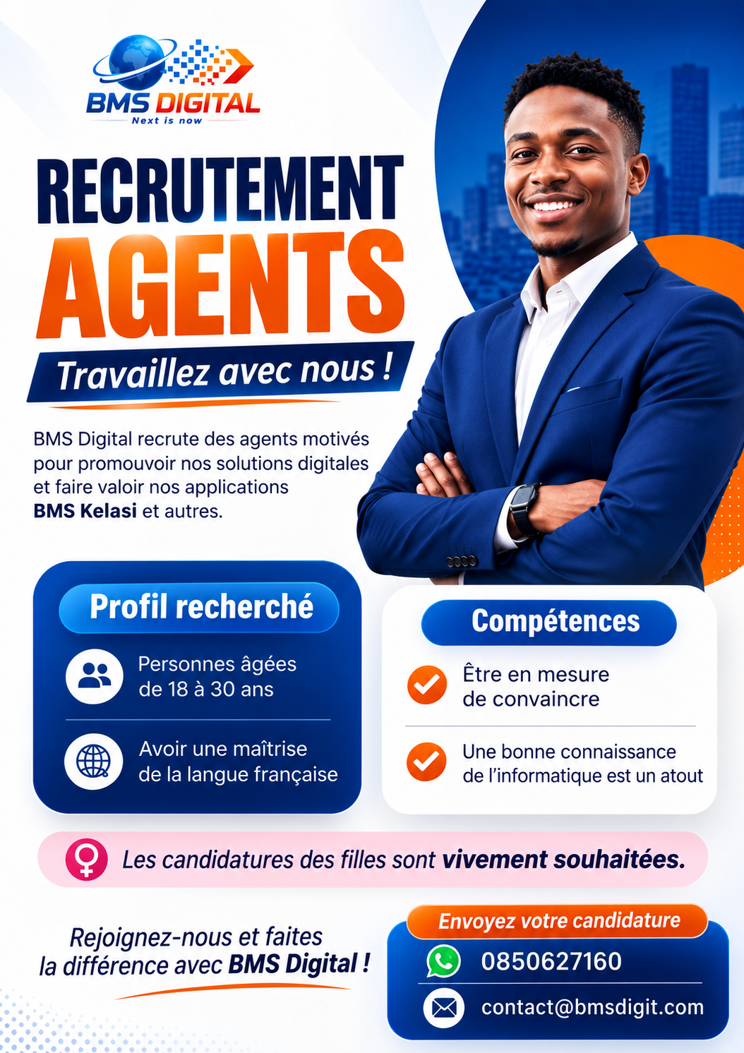 Offre d'emploi – Agent Commercial 